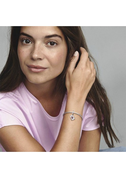 Sallantılı Mektup Gümüş Charm NUR-BL12416 fırsatları