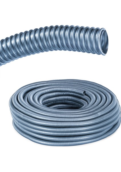 Gri Toz Emiş Hortumu 1 1/4 Inch ( 32 mm ) 50 Metre
