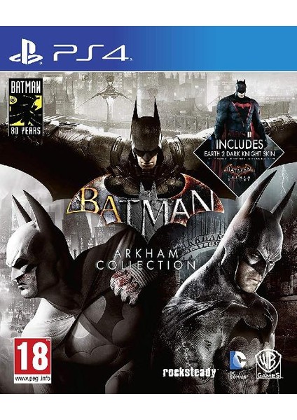 Batman Arkham Collection Ps4 Oyun - 3 Oyunlu Paket