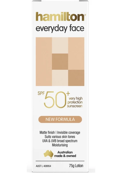 Everyday Face SPF50+ Yüz Için Güneş Koruyucu Lotion 75GR