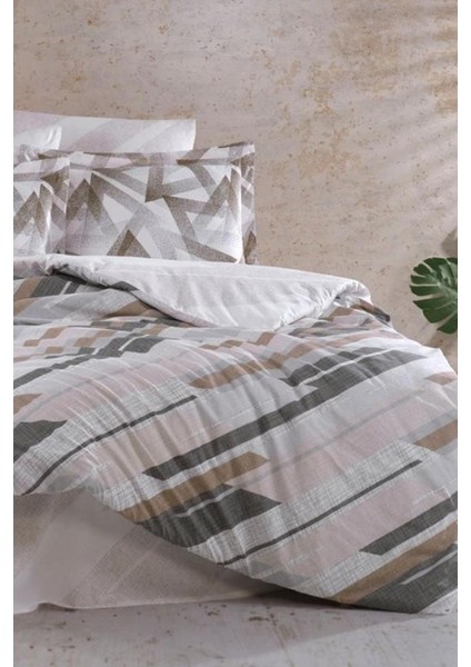 Çift Kişilik Ranforce Nevresim Takımı - Stark Kahve fiyatları