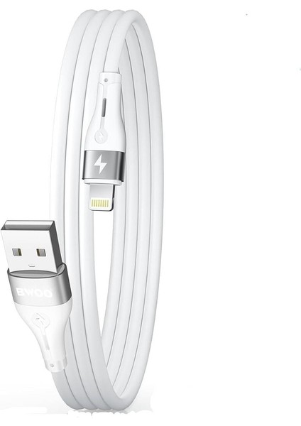 Iphone Uyumlu Şarj Aleti Kablosu 1m Lightning USB Kablosu
