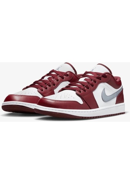 Air Jordan Erkek Spor Ayakkabı 553558-615 Beyaz-Bordu 41 - Bordo modelleri