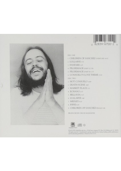 Chuck Mangione - Children Of Sanchez - 2 CD