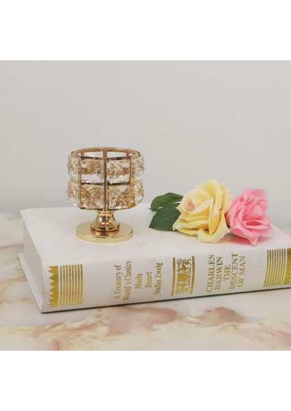 Ev I Kristal Mumluklar Ş Dekorasyonu 8 x 9 cm (Yurt Dışından)