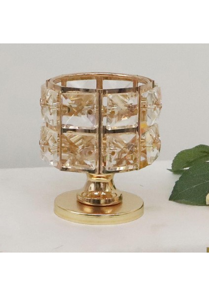 Ev I Kristal Mumluklar Ş Dekorasyonu 8 x 9 cm (Yurt Dışından)