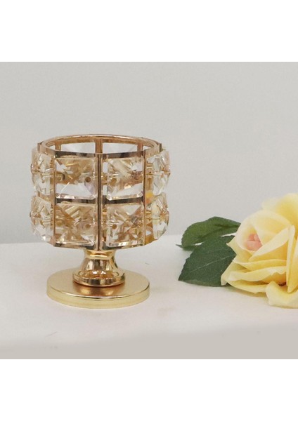 Ev I Kristal Mumluklar Ş Dekorasyonu 8 x 9 cm (Yurt Dışından)
