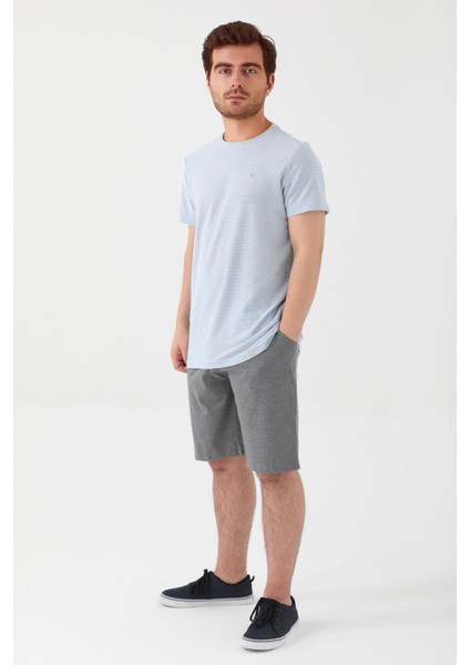 2046 Erkek Şort Pijama Takım