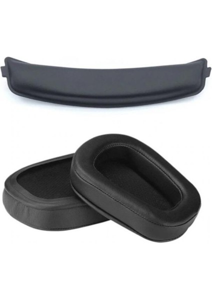 Logitech G633 G933 G935 G635 G933S G633S Uyumlu Deri Kulaklık Pedi ve Kafa Bandı