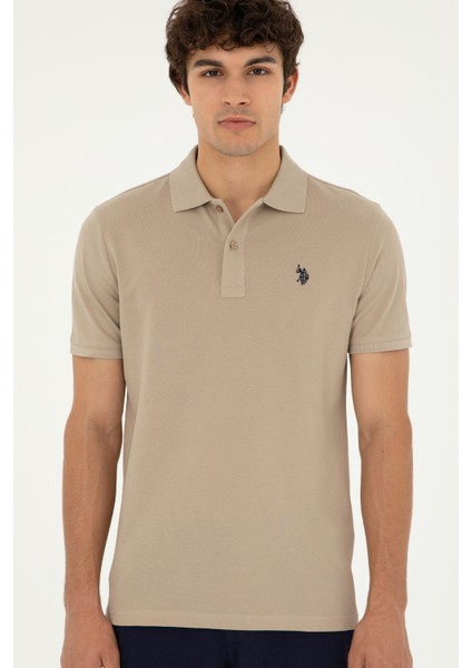 Erkek Açık Haki Tişört Basic 50279573-VR183 modelleri