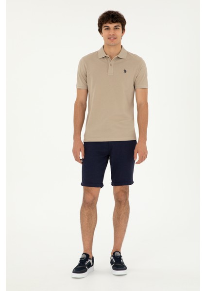 Erkek Açık Haki Tişört Basic 50279573-VR183 fırsatları