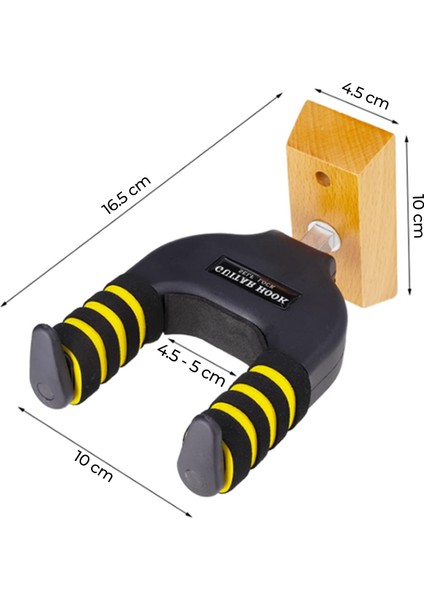 GPR-653 Profesyonel Üst Kalite Gitar Duvar Askısı Standı Aparatı modelleri