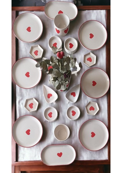 23 Parça Kalpli Kahvaltı Seti fiyatları