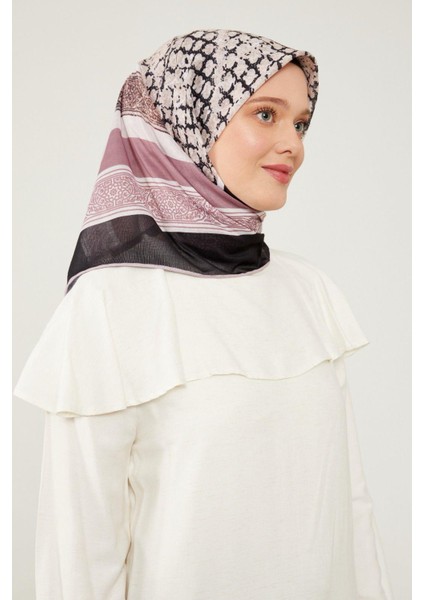 Soft Pamuk Eşarp - 90044-01 Pudra