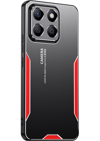 Honor X8B 4g Şok Geçirmez Kasa Alüminyum Alaşım Mat Koruyucu Arka Kapak (Yurt Dışından)