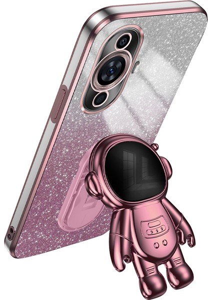 Huawei Nova 11 Kickstand Galvanik Pc + Tpu Kapak (Yurt Dışından)