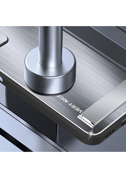 Honor 80 Gt 5g Kickstand Telefon Kılıfı Tpu Çerçeve Fırçalanmış Alüminyum Alaşım Arka Kapak (Yurt Dışından) fiyatları