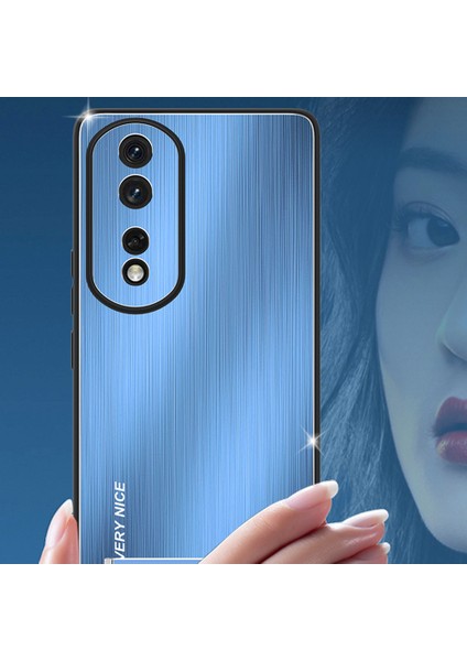 Honor 80 Gt 5g Kickstand Telefon Kılıfı Tpu Çerçeve Fırçalanmış Alüminyum Alaşım Arka Kapak (Yurt Dışından) modelleri