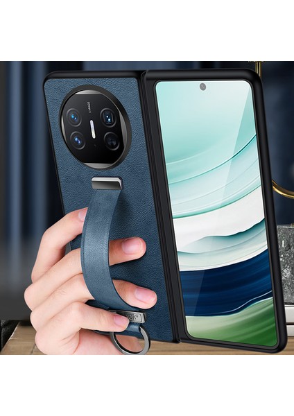 Huawei Mate X5 Case Geri Çekilebilir El Kayışı Kickstand Telefon Kapağı (Yurt Dışından) fırsatları