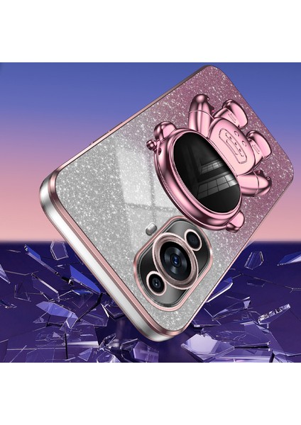 Huawei Nova 11 Kickstand Galvanik Pc + Tpu Kapak (Yurt Dışından) fırsatları