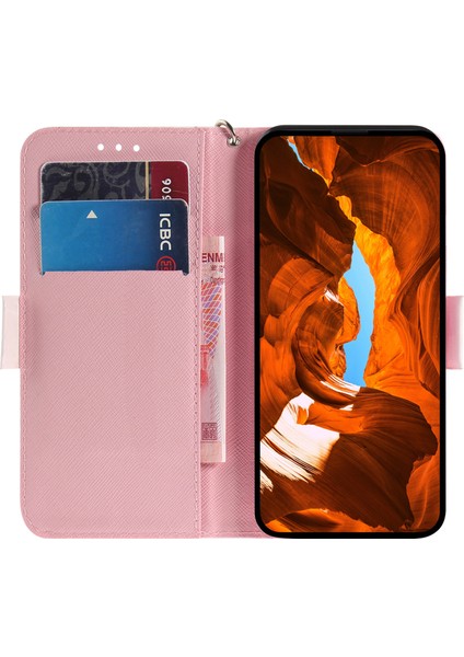 Honor 90 Pu Deri Telefon Kılıfı Stand Cüzdan Damla Geçirmez Kapak Kayış (Yurt Dışından)