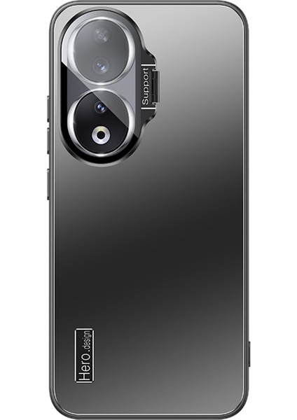 Honor 90 Kickstand Tpu+Pc Düşmeye Dayanıklı Arka Kapak (Yurt Dışından)