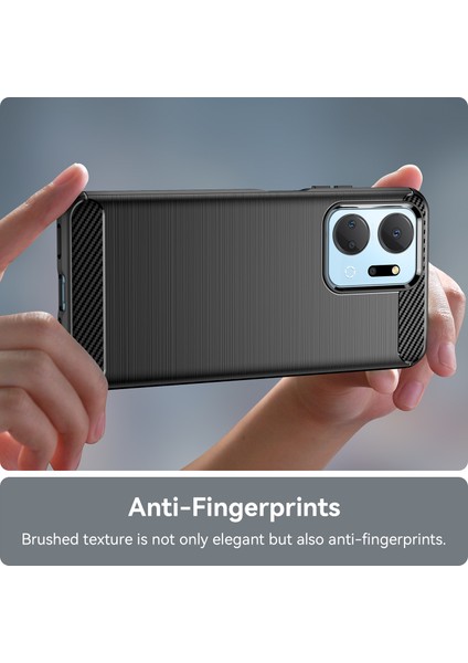 Onur Için X7A 5g Yumuşak Tpu Telefon Kılıfı Fırçalanmış Karbon Fiber Doku Koruyucu Telefon Kapağı (Yurt Dışından) indirimleri