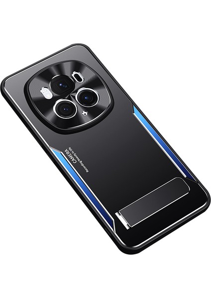 Honor Magic6 5g Kickstand Kılıf Tpu Çerçeve Alüminyum Alaşımlı Arka Kapak (Yurt Dışından)