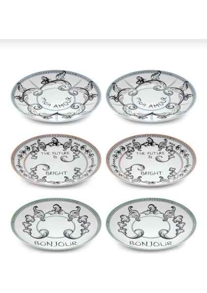 Bonjour Pasta Tabağı 6 Kişilik 21 cm fiyatları