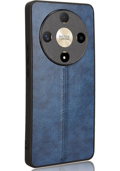 Honor Magic6 Lite 5g / X9B 5g Cowhide Doku Dikiş Hattı Kapağı (Yurt Dışından)