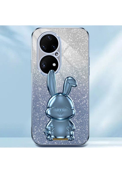 Huawei P50 Pro 4g Pc+Tpu Telefon Kılıfı Parıltılı Toz Kickstand Kapak (Yurt Dışından) indirimleri