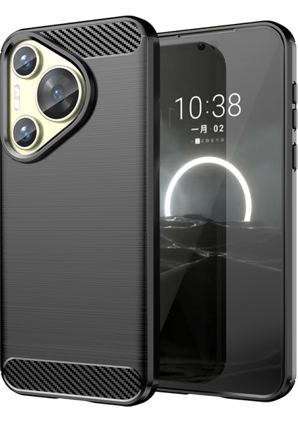 Huawei Pura 70 Karbon Fiber Doku Tpu Telefon Kapağı (Yurt Dışından)