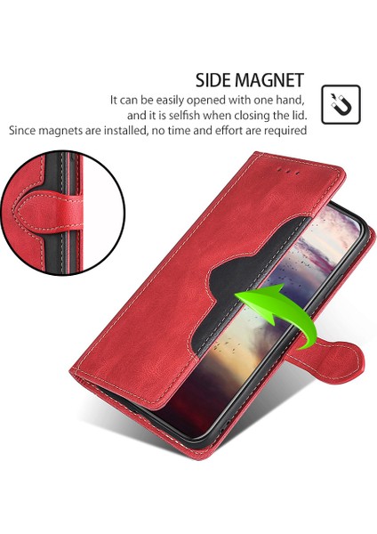 Honor Magic6 Pro 5g Standı Cüzdan Deri Kapak (Yurt Dışından)