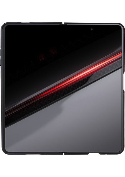 Honor Magic V2 Rsr Karbon Fiber Doku Deri Kaplamalı Pc Telefon Kapağı (Yurt Dışından)