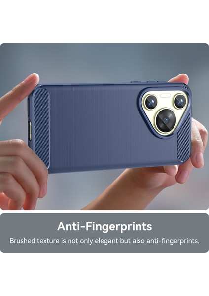 Huawei Pura 70 Karbon Fiber Doku Tpu Telefon Kapağı (Yurt Dışından) fırsatları