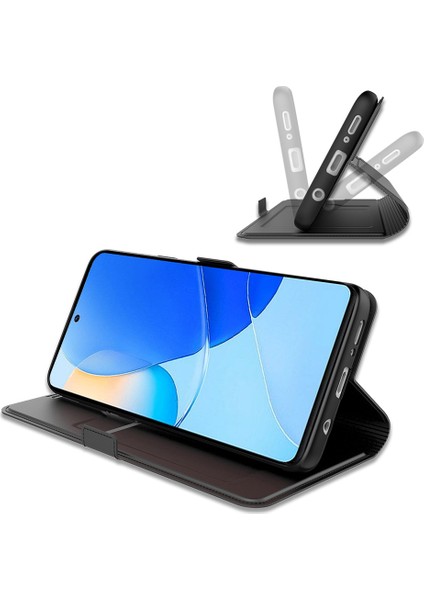 Huawei Nova 12 Se 4g Flip Stand Pu Deri Cep Telefonu Kapağı (Yurt Dışından)