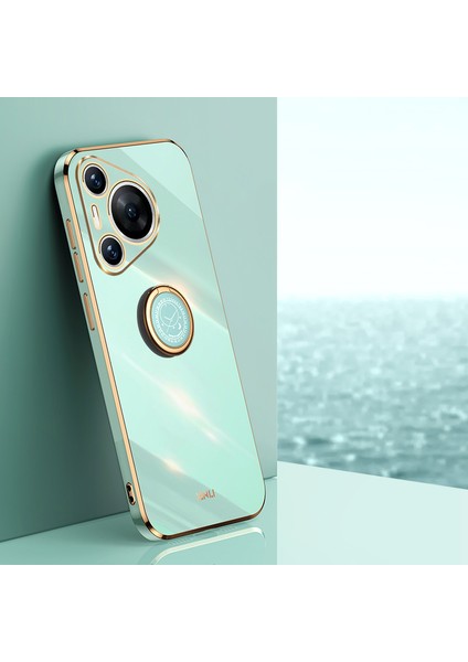 Huawei Pura 70 Tpu Düşme Önleyici Halka Kickstand Galvanik Telefon Kapağı (Yurt Dışından) fiyatları