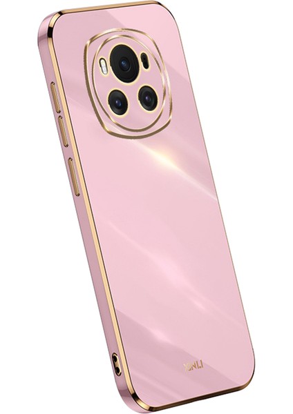 Honor Magic6 5g Yumuşak Tpu Altın Kenar Darbeye Dayanıklı Telefon Kapağı (Yurt Dışından)