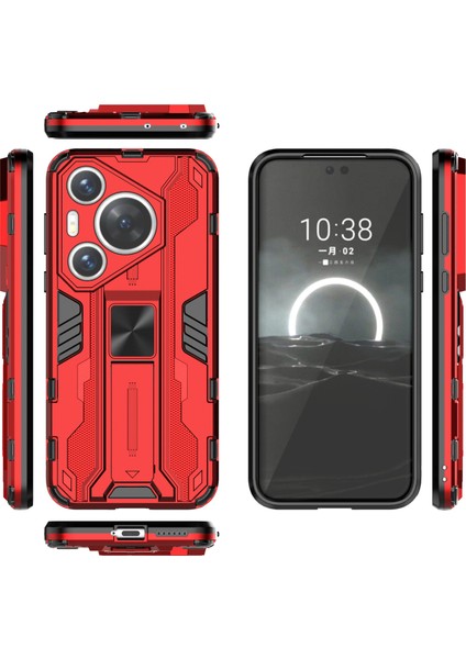 Huawei Pura 70 Katlanabilir Kickstand Pc + Tpu Hibrit Telefon Kapağı (Yurt Dışından) fırsatları