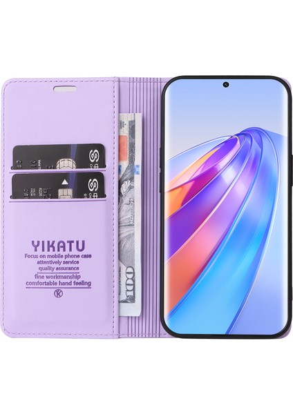 Honor X40 5g / X9A 5g / Magic5 Lite 5g Manyetik Kapanış Deri Kapak (Yurt Dışından)