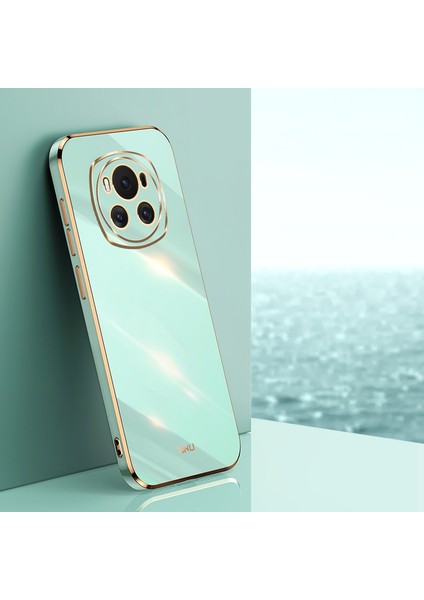 Honor Magic6 5g Yumuşak Tpu Altın Kenar Darbeye Dayanıklı Telefon Kapağı (Yurt Dışından)