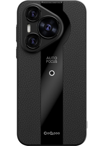 Huawei Pura 70 Pro / 70 Pro+ Darbeye Dayanıklı Pu+Tpu+Akrilik Telefon Kılıfı (Yurt Dışından)