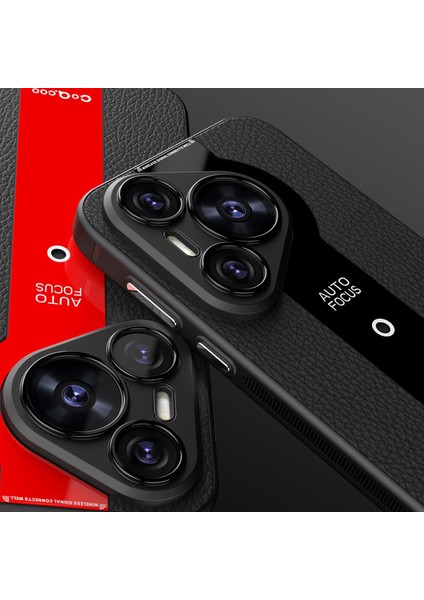 Huawei Pura 70 Pro / 70 Pro+ Darbeye Dayanıklı Pu+Tpu+Akrilik Telefon Kılıfı (Yurt Dışından) fırsatları