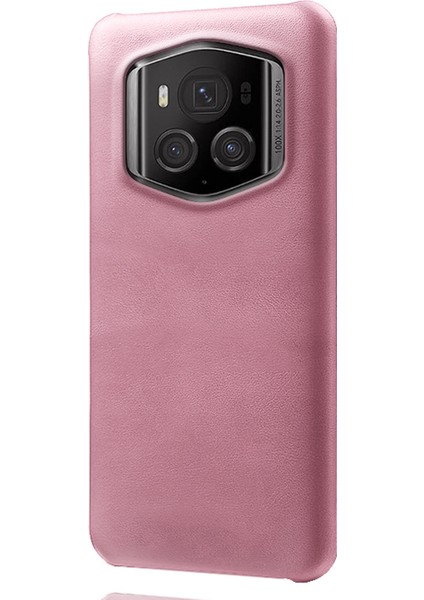Honor Magic6 Rsr 5g Pu Deri Kaplamalı Pc Darbeye Dayanıklı Koruma Kapağı (Yurt Dışından)