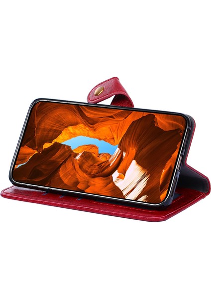 Honor Magic6 Pro 5g Darbeye Dayanıklı Fermuarlı Cep Cüzdan Deri Kapak (Yurt Dışından)