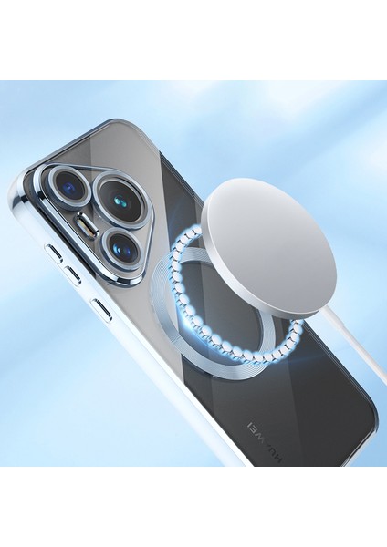 Huawei Pura 70 Galvanik Şeffaf Tpu Cep Telefonu Kapağı (Yurt Dışından) modelleri