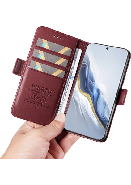 Honor Magic6 5g Pu Deri Stand Koruyucu Telefon Kapağı (Yurt Dışından)