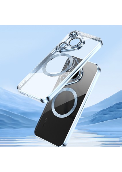 Huawei Pura 70 Galvanik Şeffaf Tpu Cep Telefonu Kapağı (Yurt Dışından)