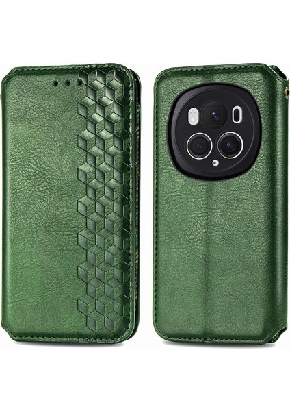 Honor Magic6 Pro 5g Pu Deri Cüzdan Telefon Kapağı (Yurt Dışından)