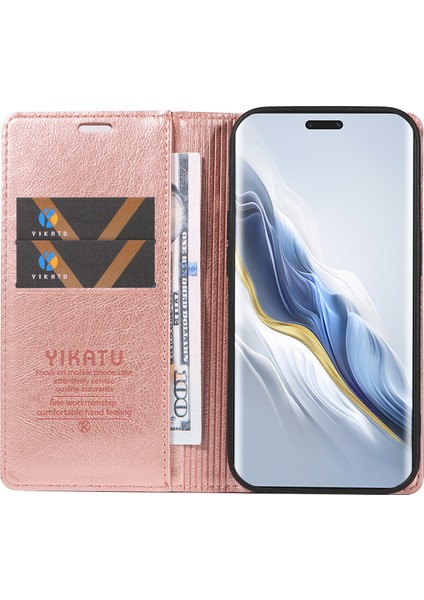 Honor Magic6 Pro 5g Manyetik Kapanış Deri Çevirmeli Telefon Kapağı (Yurt Dışından) fiyatları
